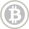 Eine Bitcoin Münze